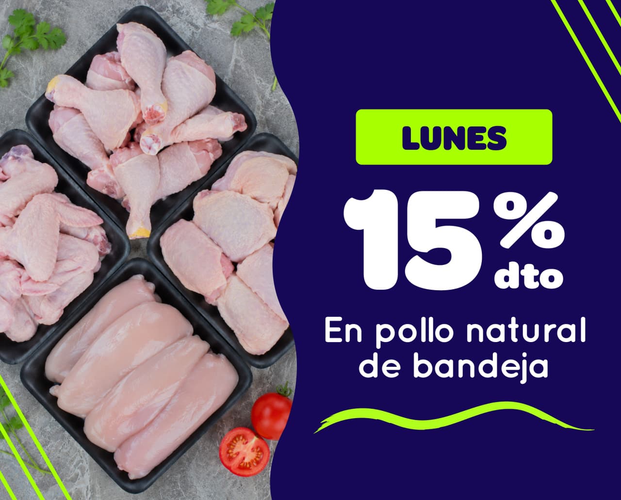 descuento pollos