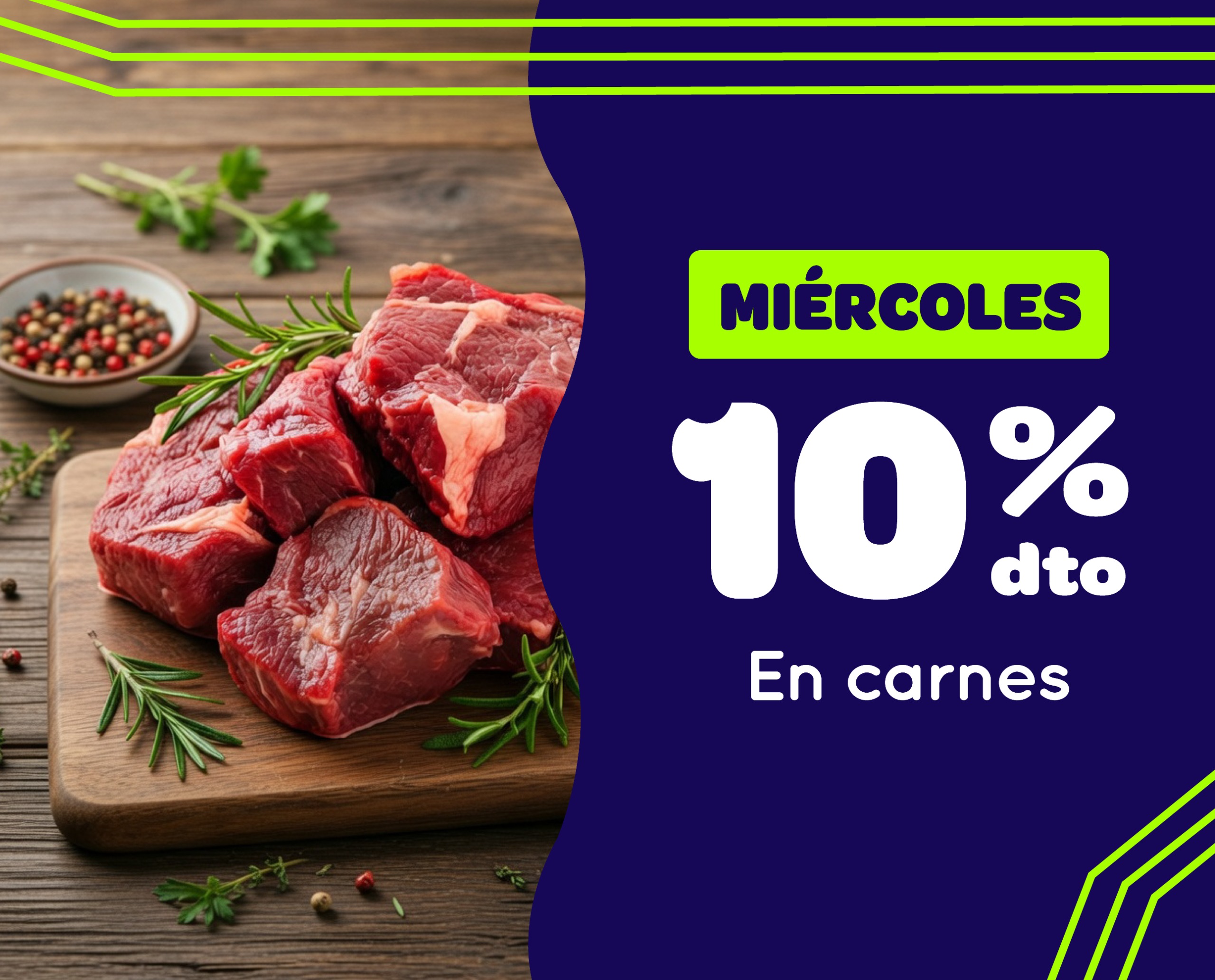 descuento carnes