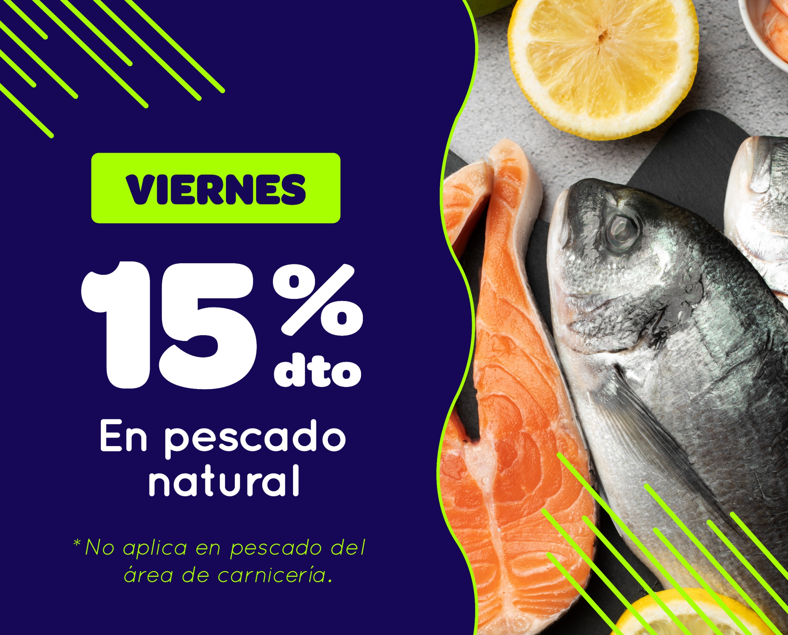 descuento pescado
